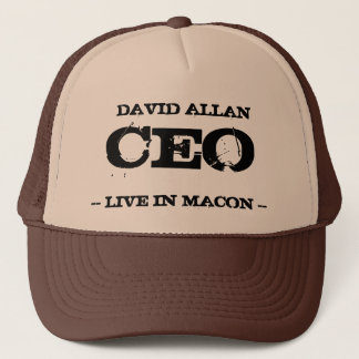 Gorra De Camionero CEO de David Allan