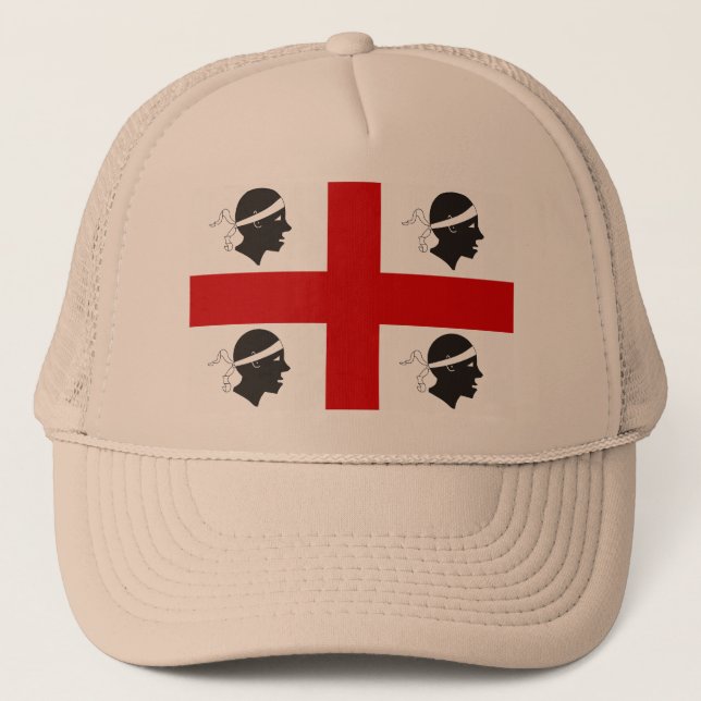 Gorra De Camionero Cerdeña, Italia (Anverso)