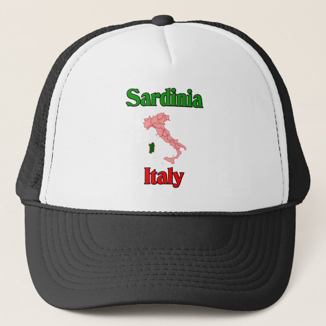 Gorra De Camionero Cerdeña Italia (Anverso)