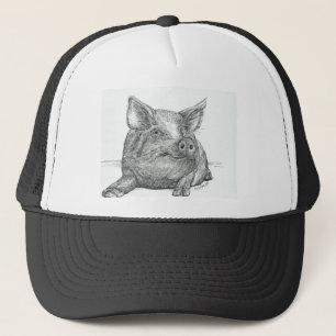 Gorra De Camionero Cerdo