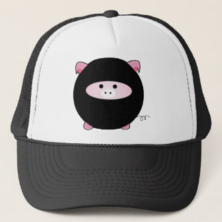 Gorra De Camionero Cerdo de Ninja