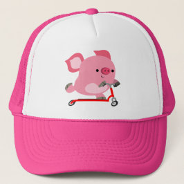 Gorra De Camionero Cerdo Personalizado de ciclismo callejero