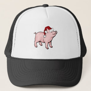 Gorra De Camionero cerdo santa