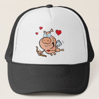 Gorra De Camionero Cerdo volador con arco y flecha