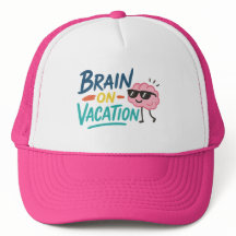 Gorra de camionero Cerebro de Vacaciones | Diverti