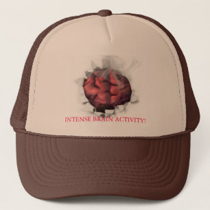 Gorra De Camionero ¡Cerebro en el fuego, ACTIVIDAD CEREBRAL INTENSA!
