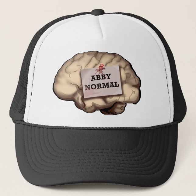 Gorra De Camionero Cerebro normal de Abby (Anverso)