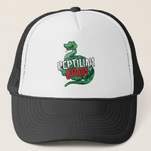 Gorra De Camionero Cerebro Reptiliano