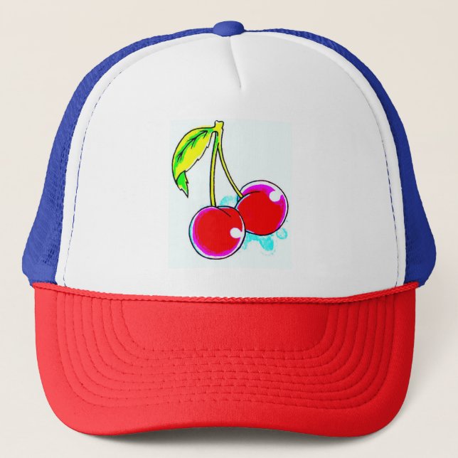 Gorra De Camionero cereza 2 (Anverso)