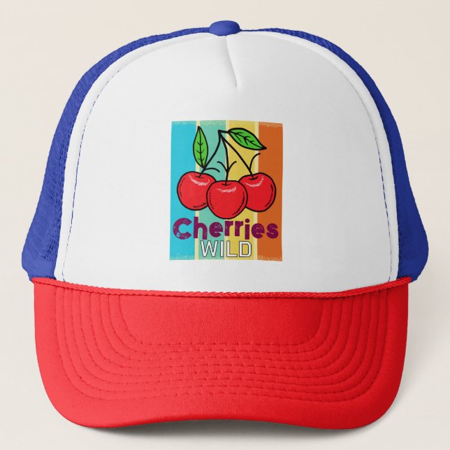 Gorra De Camionero Cerezas (Anverso)