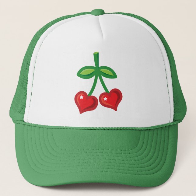 Gorra De Camionero cerezas (Anverso)