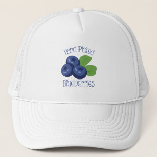 Gorra De Camionero Cerezas azules recogidas a mano