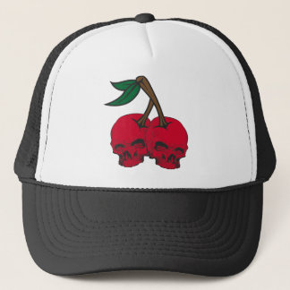 Gorra De Camionero Cerezas del cráneo