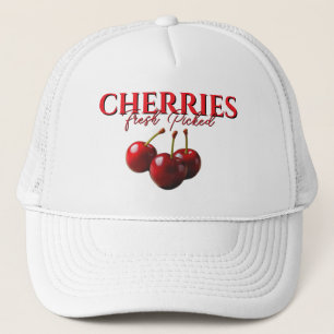 Gorra De Camionero Cerezas frescas recién cogidas