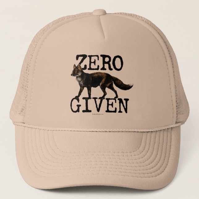 Gorra De Camionero Cero (Fox) (Anverso)