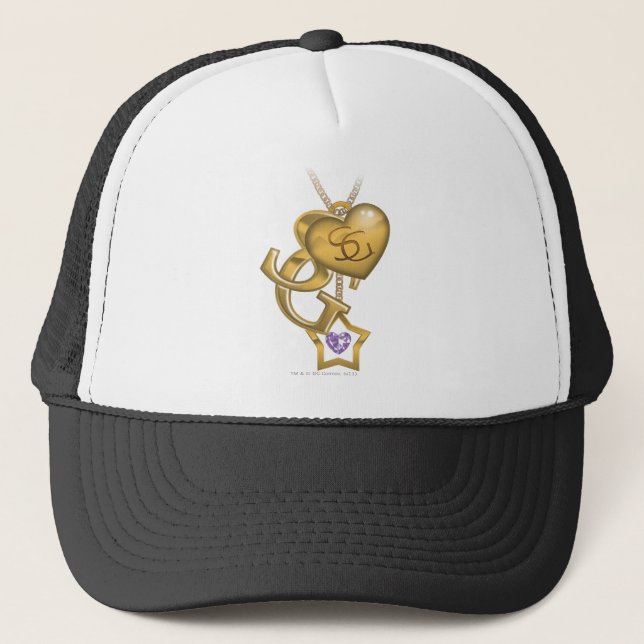 Gorra De Camionero Cerradura de oro superchica (Anverso)