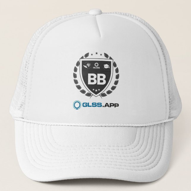 Gorra De Camionero Certificado de Cinturón Negro - GLSS.app (Anverso)