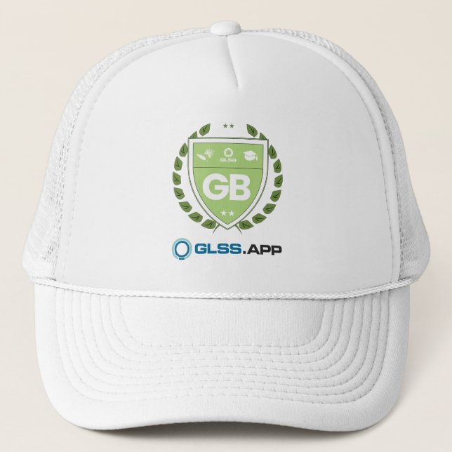 Gorra De Camionero Certificado de Cinturón Verde - GLSS.app (Anverso)