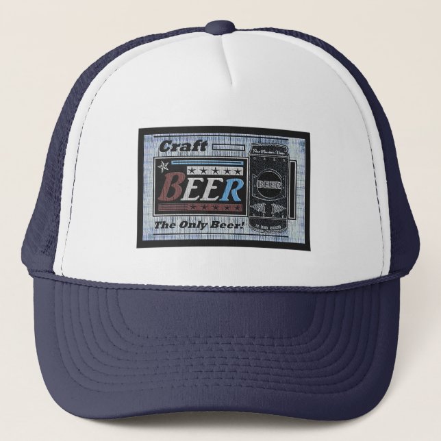 Gorra De Camionero Cervecería de naves - Fundido RWB (Anverso)