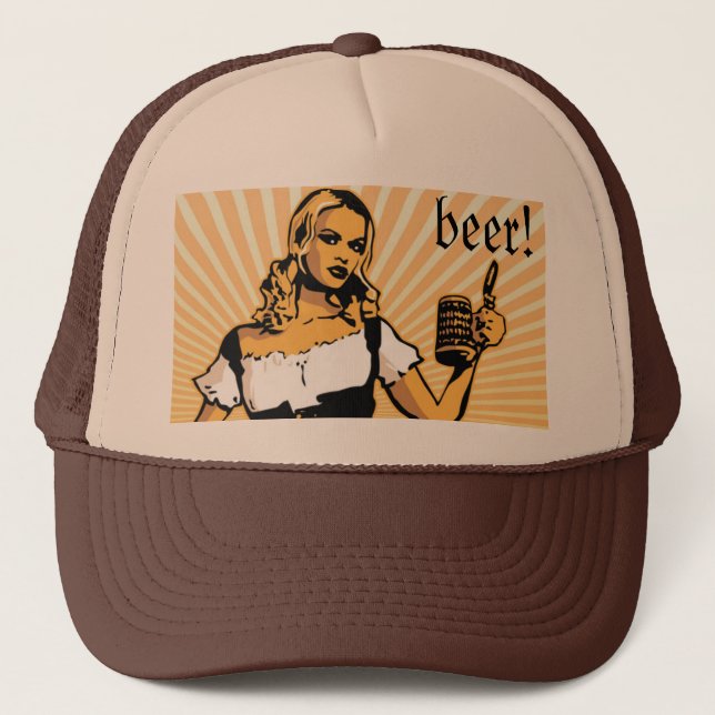 Gorra De Camionero ¡Cerveza! (Anverso)