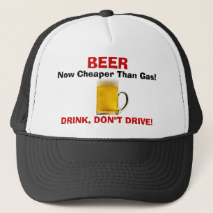 Gorra De Camionero ¡CERVEZA - ahora más barata que el gas!