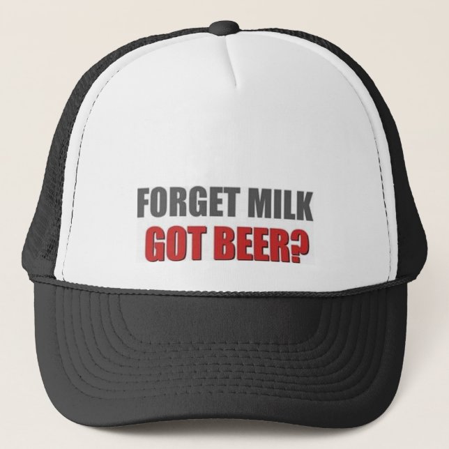 GORRA DE CAMIONERO ¿CERVEZA CONSEGUIDA? (Anverso)
