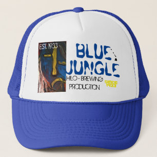 GORRA DE CAMIONERO CERVEZA DE LA SELVA AZUL