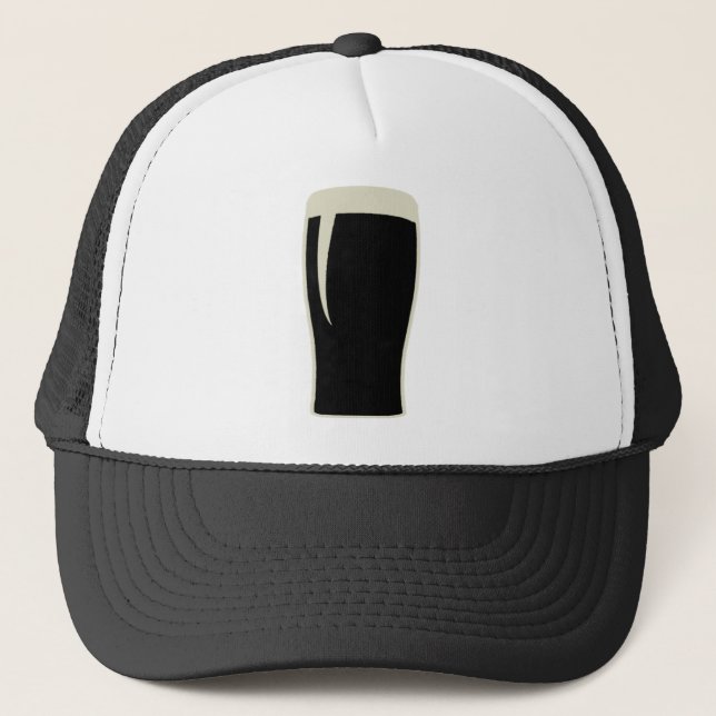Gorra De Camionero Cerveza de malta del o de la pinta (Anverso)
