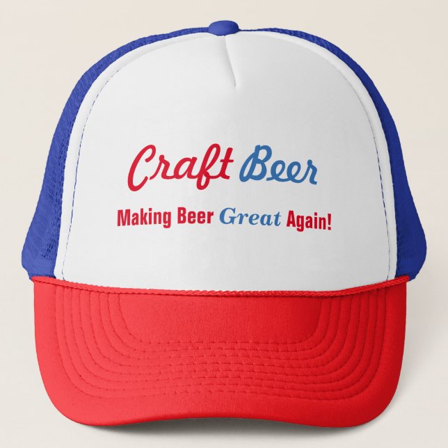Gorra De Camionero Cerveza del arte (Anverso)