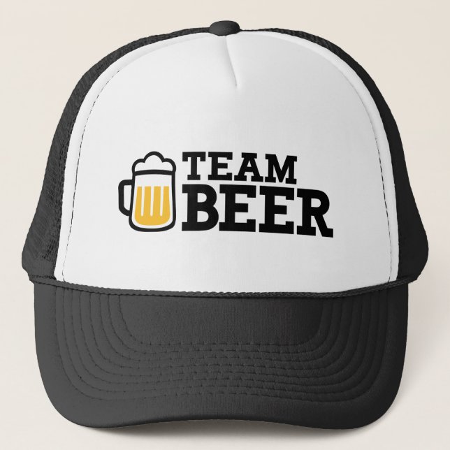 Gorra De Camionero Cerveza del equipo (Anverso)