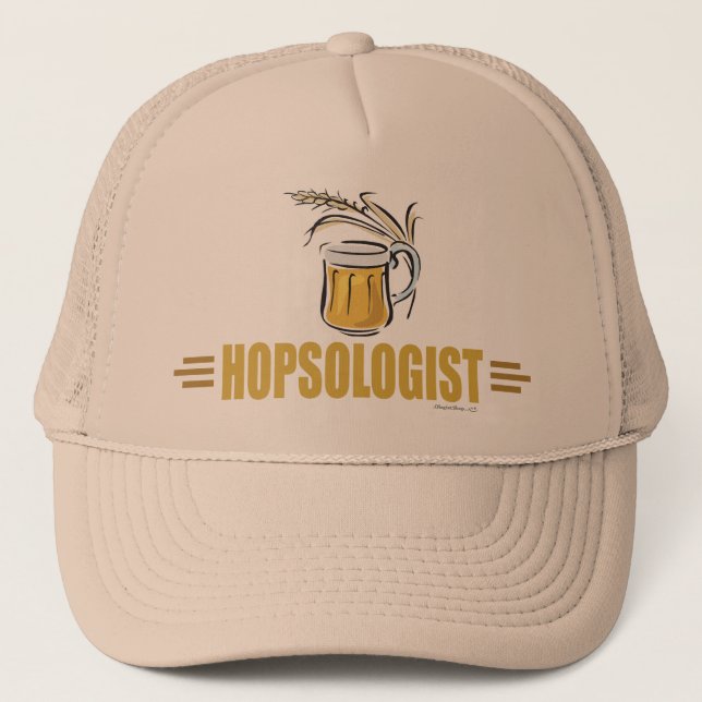 Gorra De Camionero Cerveza divertida (Anverso)
