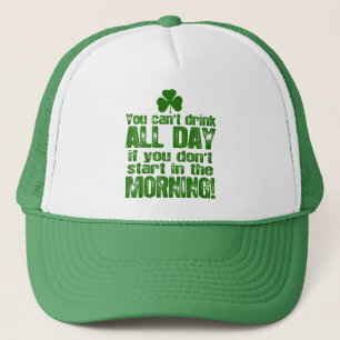 Gorra De Camionero Cerveza divertida del día de San Patricio