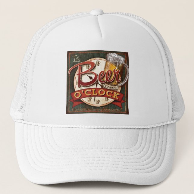Gorra De Camionero "Cerveza O'Clock" (Anverso)