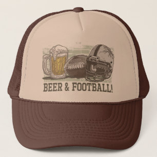 Gorra De Camionero Cerveza y fútbol por los estudios de Mudge