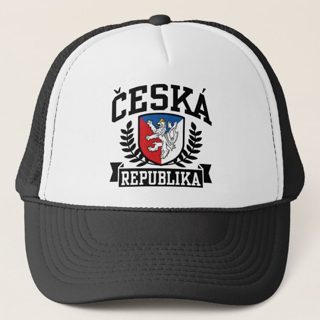 Gorra De Camionero Ceska Republika (Anverso)