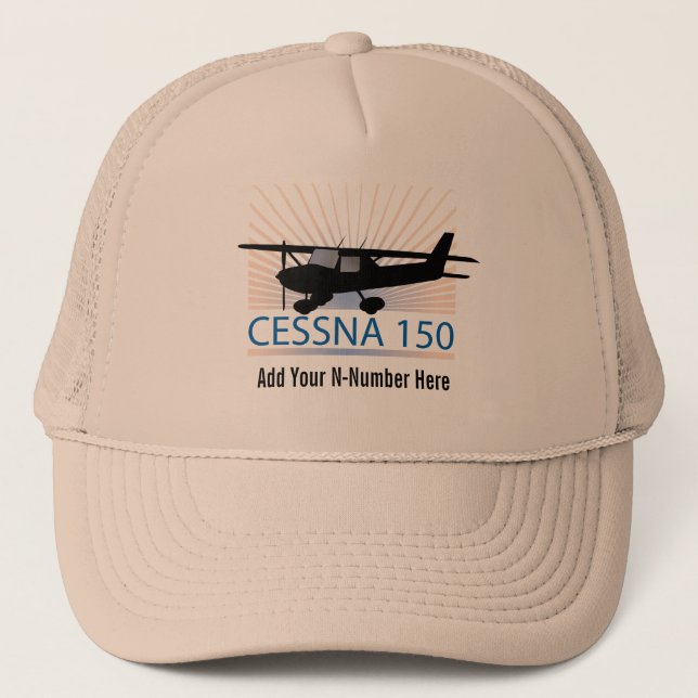 Gorra De Camionero Cessna 150 (Anverso)