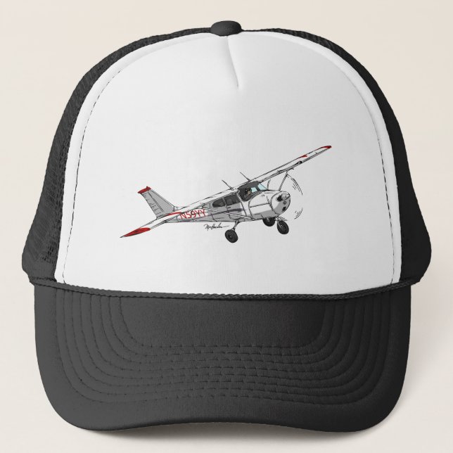 Gorra De Camionero Cessna 172 (Anverso)