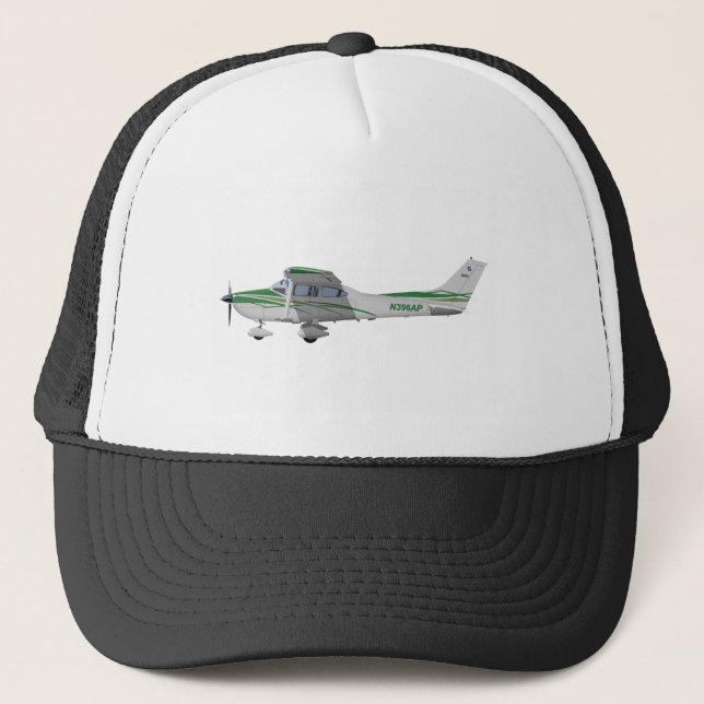 Gorra De Camionero Cessna 182T Turbo Skylane II 396396 (Anverso)