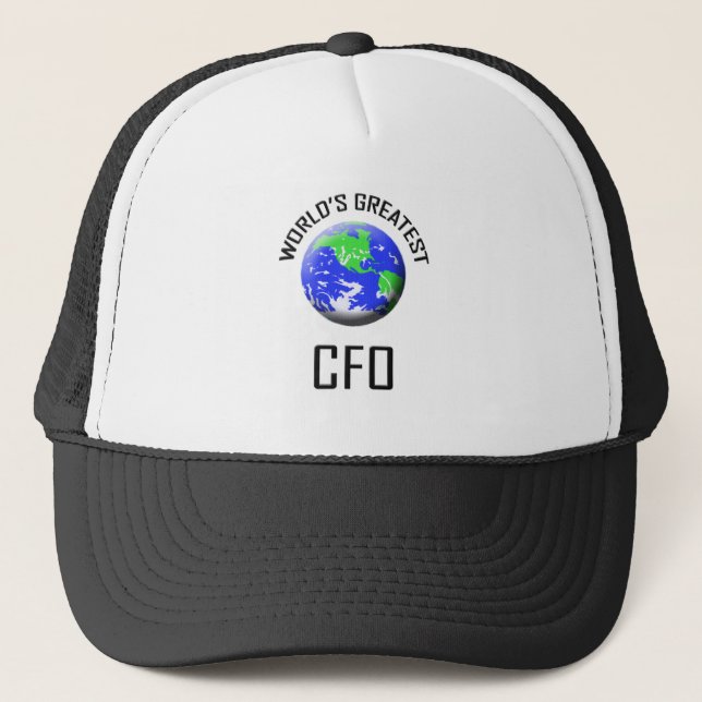 Gorra De Camionero Cfo más grande del mundo (Anverso)
