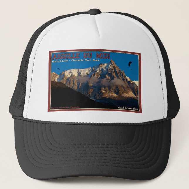 Gorra De Camionero Chamonix - alas flexibles (Anverso)