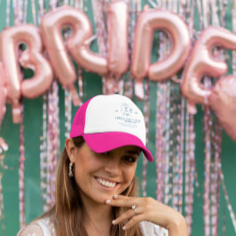 Gorra De Camionero Champagne con hielo | Après Ski Winter Bachelorett