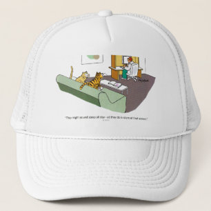 Gorra De Camionero Charla del gato