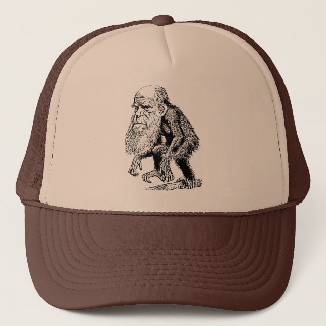 Gorra De Camionero Charles Darwin (Anverso)