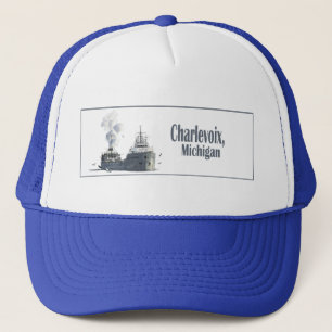 Gorra De Camionero Charlevoix, Michigan