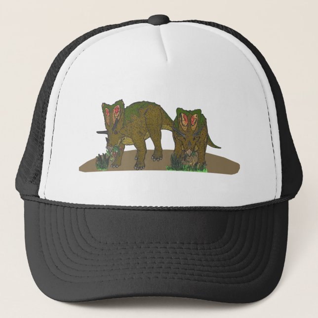 Gorra De Camionero Chasmosaurus que hojea (Anverso)