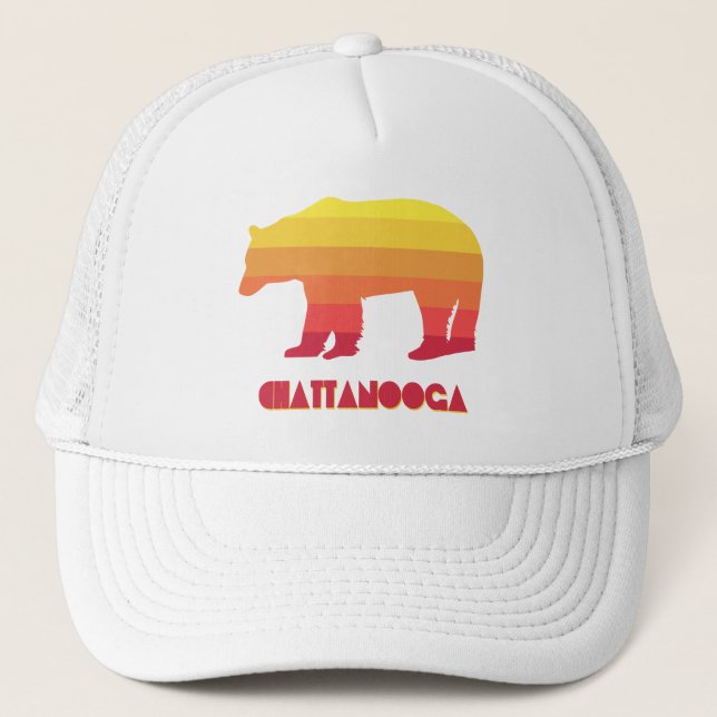 Gorra De Camionero Chattanooga Tennessee Rainbow Bear (Anverso)