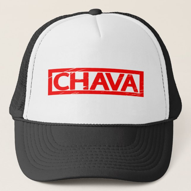 Gorra De Camionero Chava Stamp (Anverso)