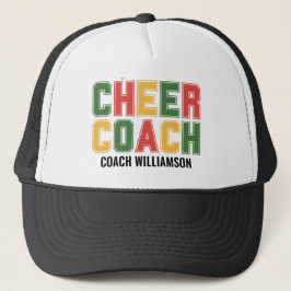Gorra De Camionero CHEER COACH personalizado