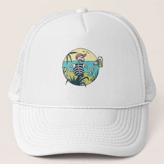 Gorra De Camionero Cheers Skull (Anverso)