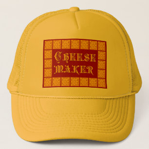 Gorra De Camionero Cheese Maker Vintage Kitchen Art
